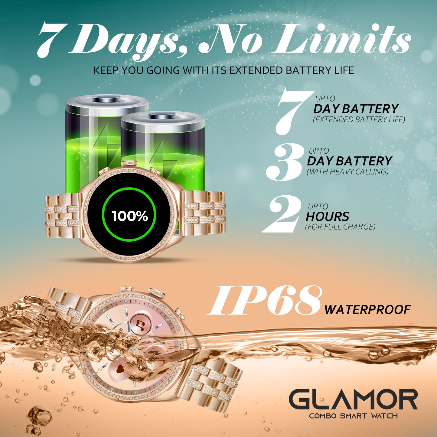 Glamor Women Smartwatch
