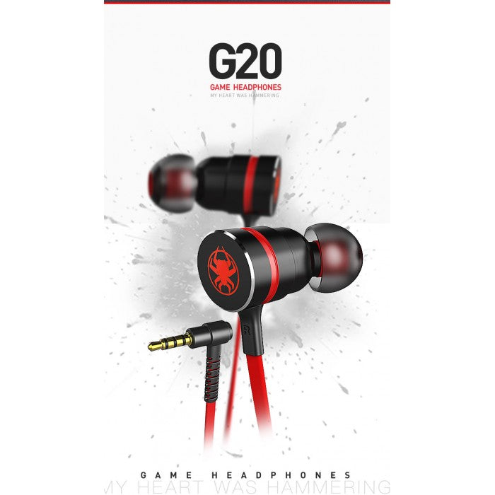 PLEXTONE G20 Gaming Magnetic Noise Cancelling Memory Foam Earphone