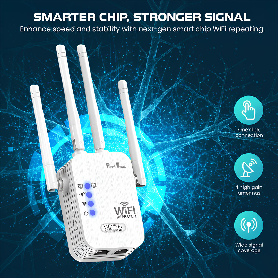 WiFi Range Extender | 300Mbps | 2.4GHz Wireless Repeater