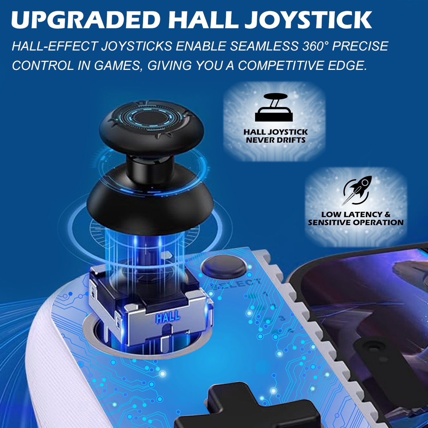 Bluetooth Mobile Gamepad iPhone/Android, XBOX, PC, PS4, PS3