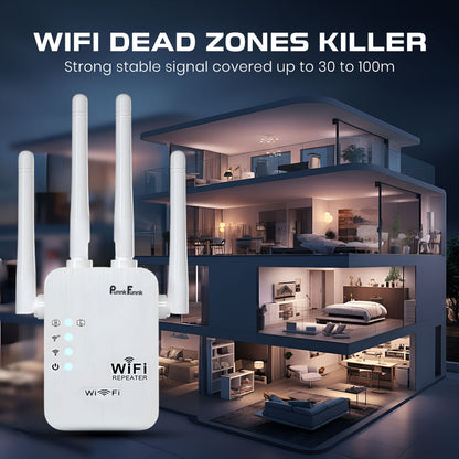 WiFi Range Extender | 300Mbps | 2.4GHz Wireless Repeater