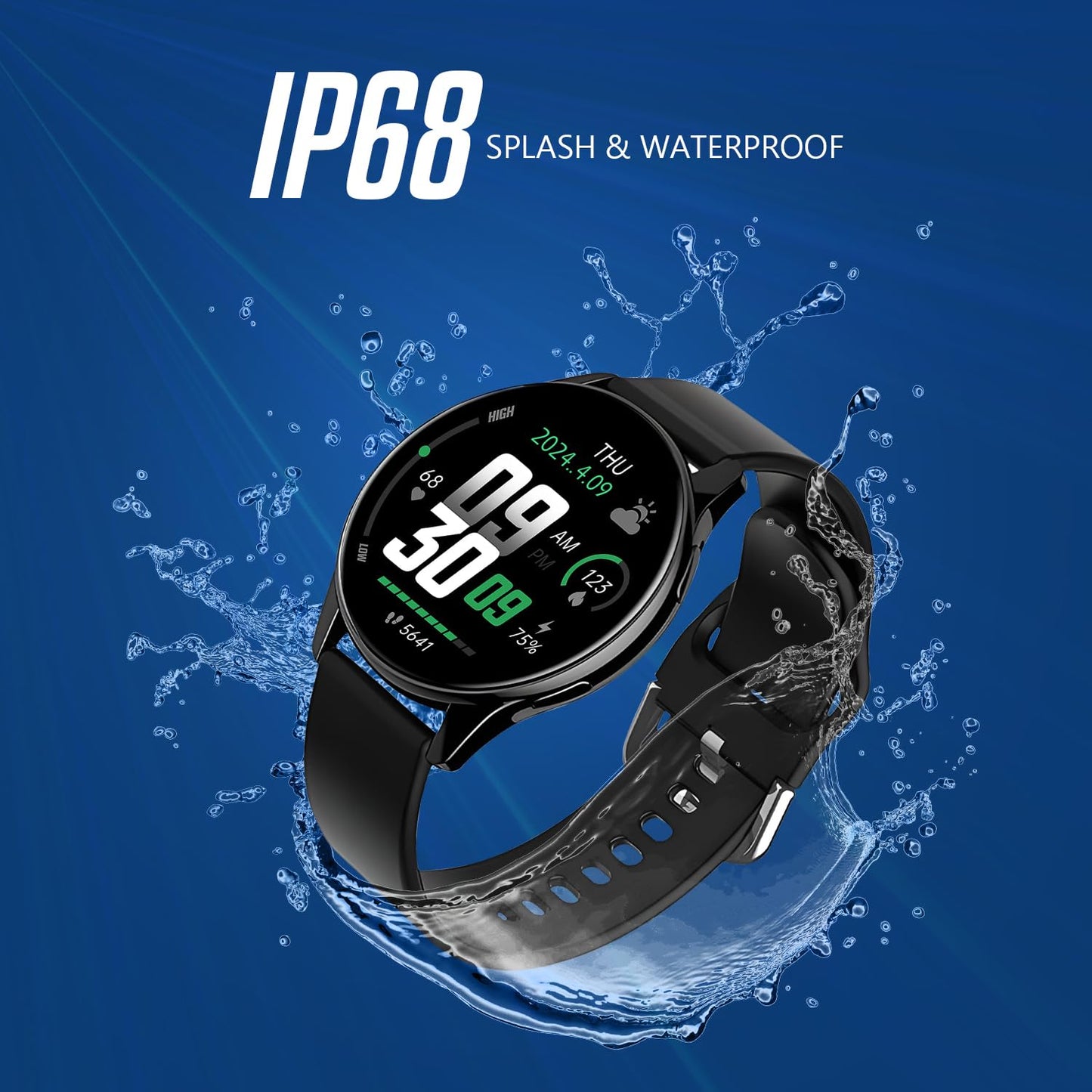 Active 2 Bluetooth Smartwatch – AMOLED Display, 100+ Sports Modes, IP68
