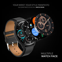 Load image into Gallery viewer, PunnkFunnk SK10 Round dial Smartwatch with 5.0 BT Calling, AMOLED Display, Metal Build, 100+ Sports Modes, IP68 Waterproof, Sleep Tracking, Heart Rate Monitoring(Made by MELBON)
