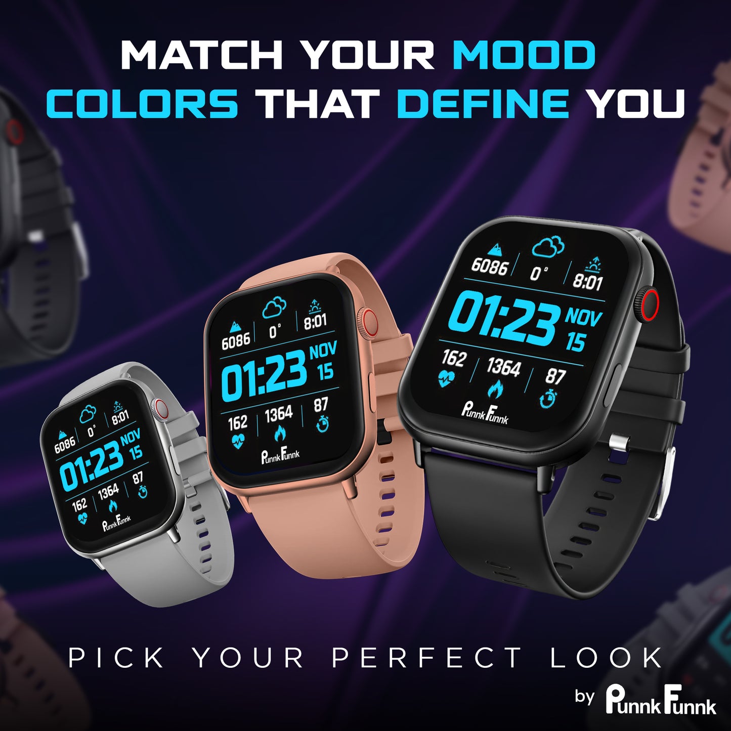 Edge-Lite | 1.99 " Amoled Display | BT Calling | AI Voice | Music | Fitness Smartwatch