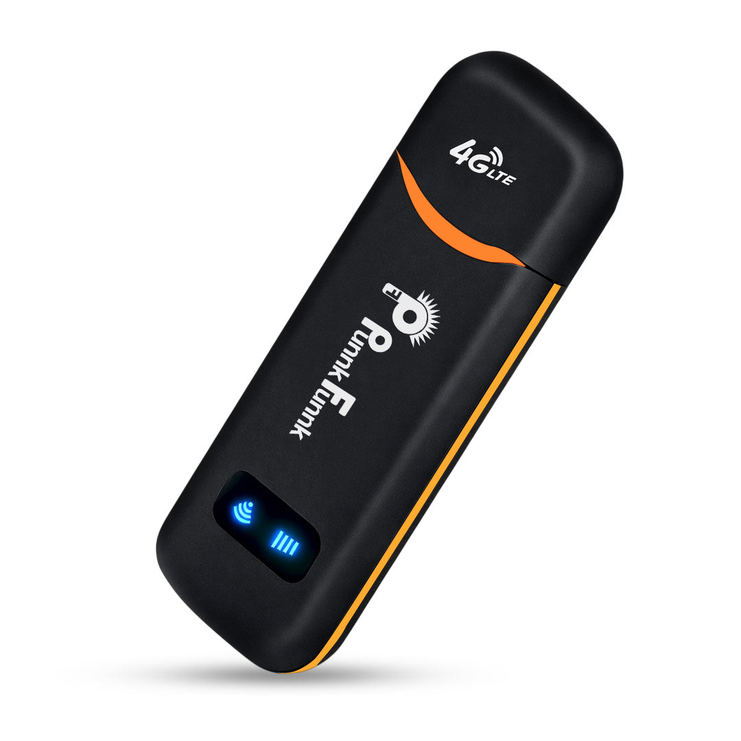 4G LTE WiFi USB Dongle Stick with All SIM Network Support | 4G Data Card with up to 150Mbps Data Speed, Fast 4G Dongle, SIM Adapter Included, tri_Band