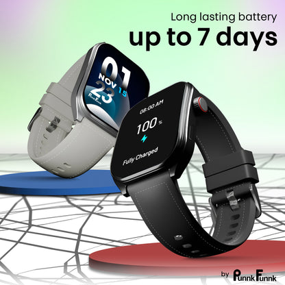 Lumina Pro 2.01'' 4D Curved Display + AMOLED, 250+ Watch Faces Smartwatch