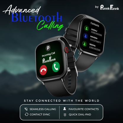 Edge-Lite | 1.99 " Amoled Display | BT Calling | AI Voice | Music | Fitness Smartwatch