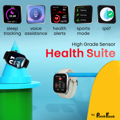 Lumina Pro 2.01'' 4D Curved Display + AMOLED, 250+ Watch Faces Smartwatch