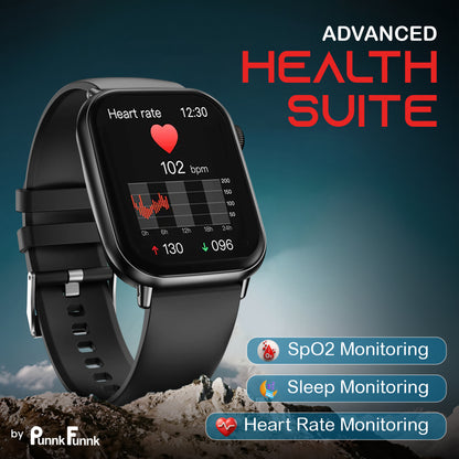 Edge-Lite | 1.99 " Amoled Display | BT Calling | AI Voice | Music | Fitness Smartwatch