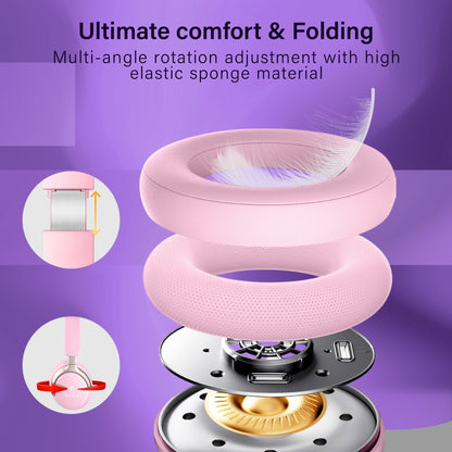 🔥 PunnkFunnk Super Bass Over-Ear Headphone   Crystal Clear Sound | Deep Bass | Soft Cushions   Perfect for Music, Gaming & Calls 🎧