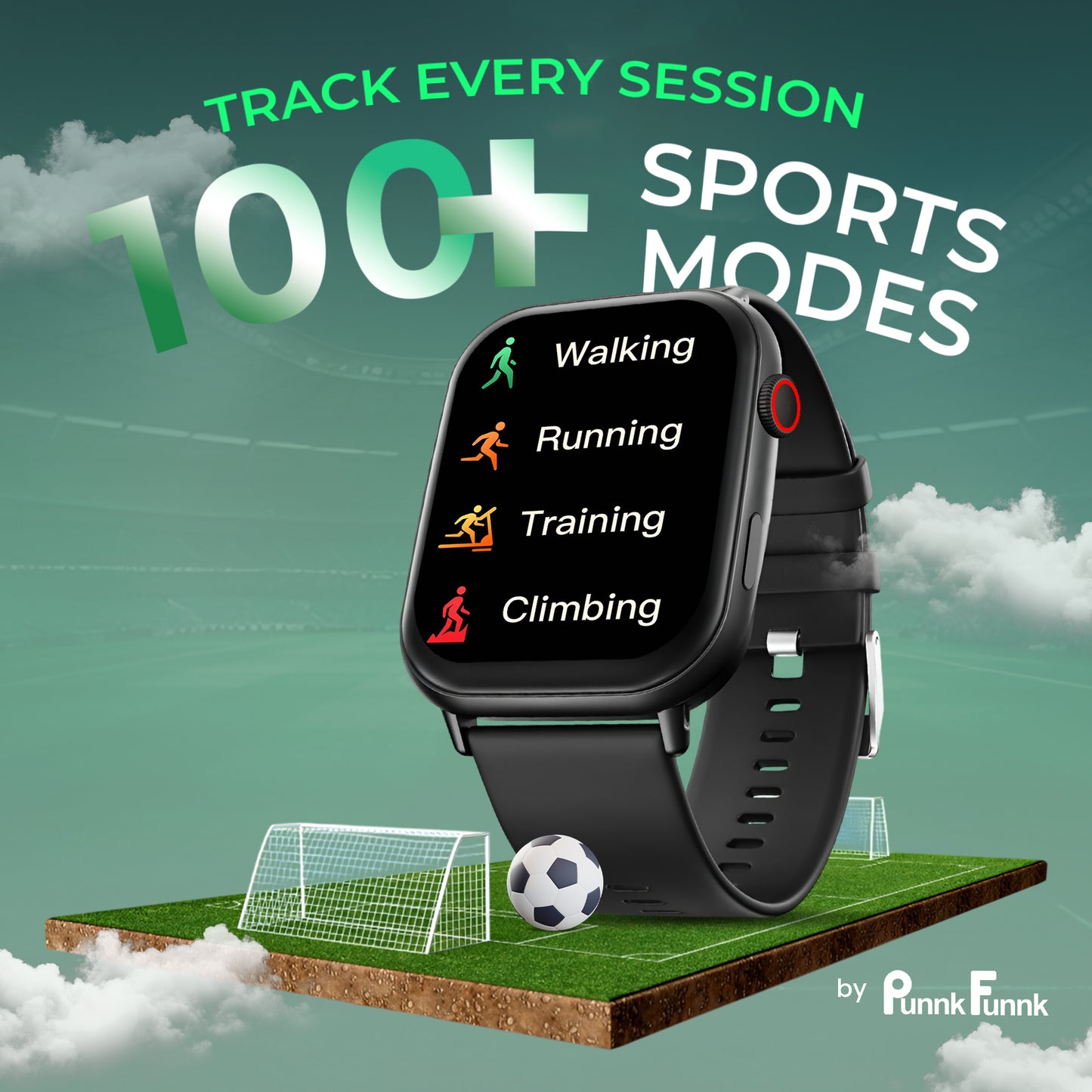 Edge-Lite | 1.99 " Amoled Display | BT Calling | AI Voice | Music | Fitness Smartwatch