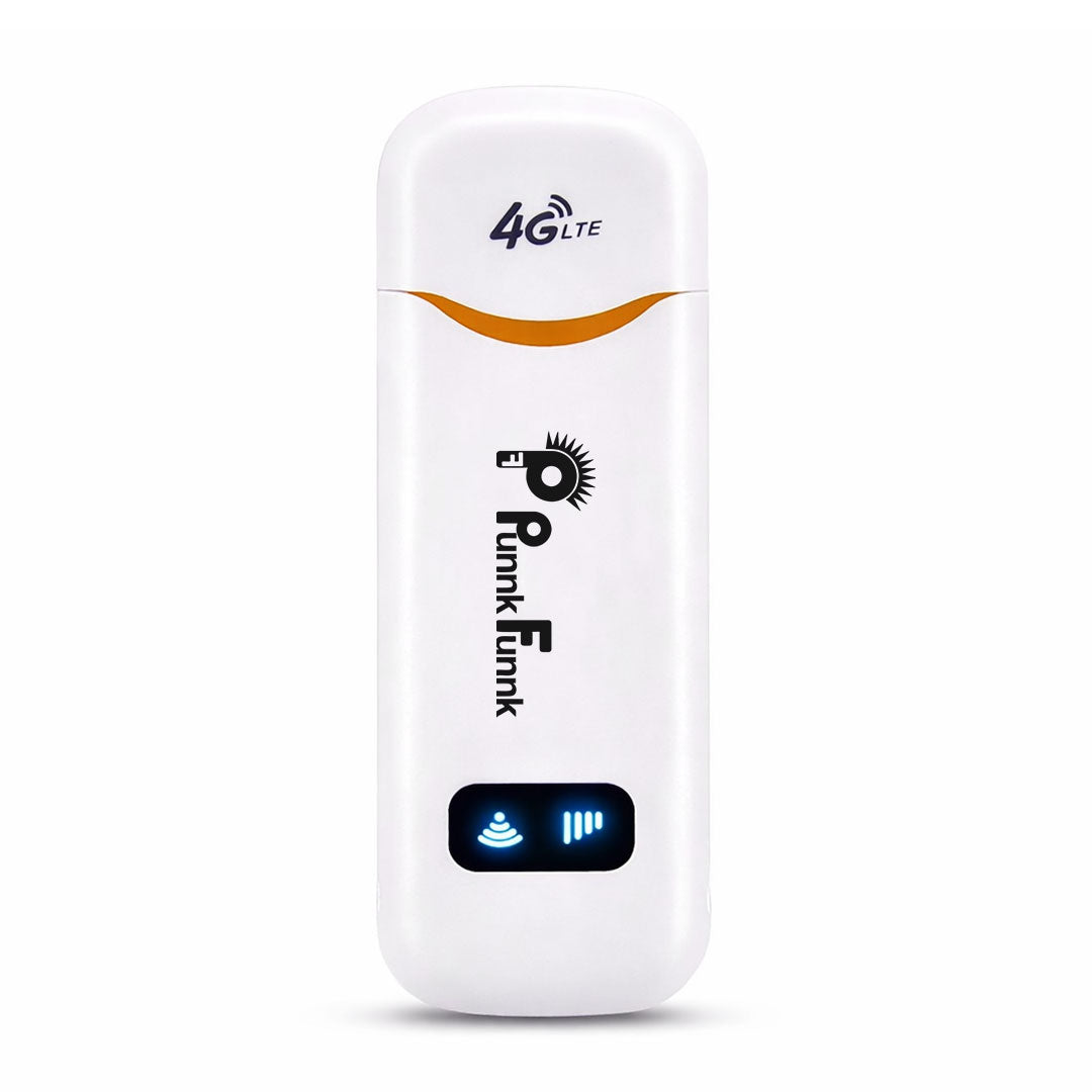 4G LTE WiFi USB Dongle Stick with All SIM Network Support | 4G Data Card with up to 150Mbps Data Speed, Fast 4G Dongle, SIM Adapter Included, tri_Band