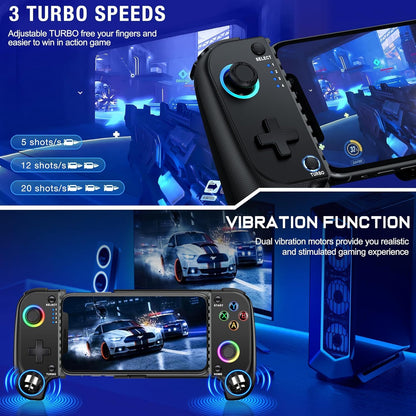 Bluetooth Mobile Gamepad iPhone/Android, XBOX, PC, PS4, PS3