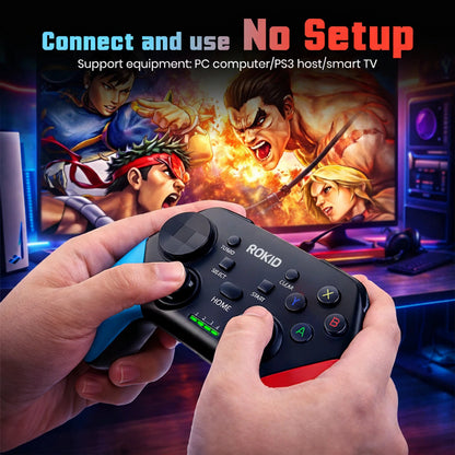G9 Wired Gaming Controller for Android And iOS , PS3, PS4, PS5 Gamepad (Black / Red, For Android, PC, PS3, PS4, PS5)