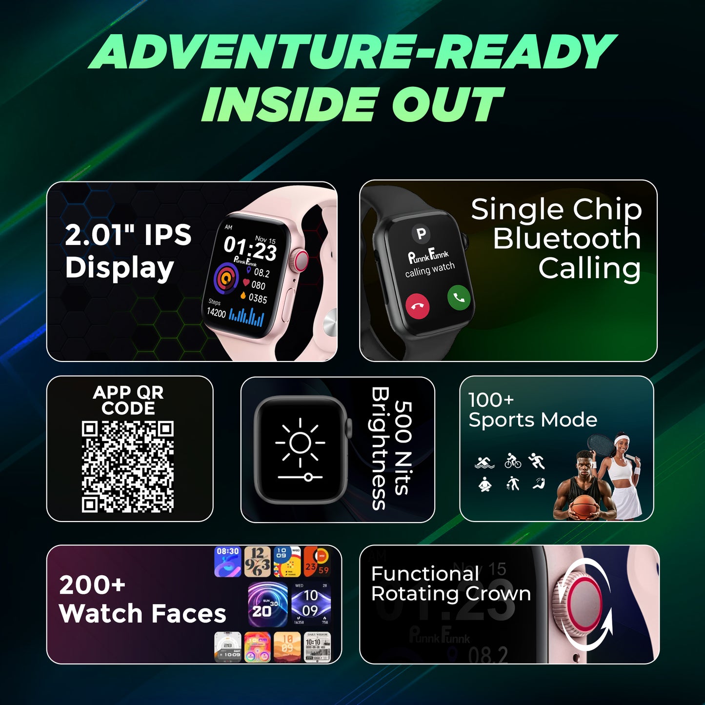 Smart Watch Series i8 with multiple Features Smartwatch for Men & Women