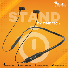 Load image into Gallery viewer, PunnkFunnk PF111 in-Ear Earphones Wireless Neckband with in-Built mic Feature

