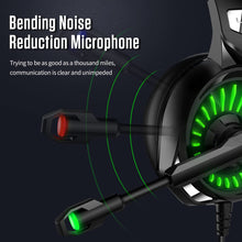 Load image into Gallery viewer, PunnkFunnk A20 Over Ear Gaming Headset with RGB LED Lights
