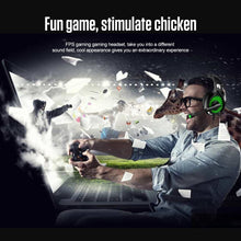 Load image into Gallery viewer, PunnkFunnk A20 Over Ear Gaming Headset with RGB LED Lights
