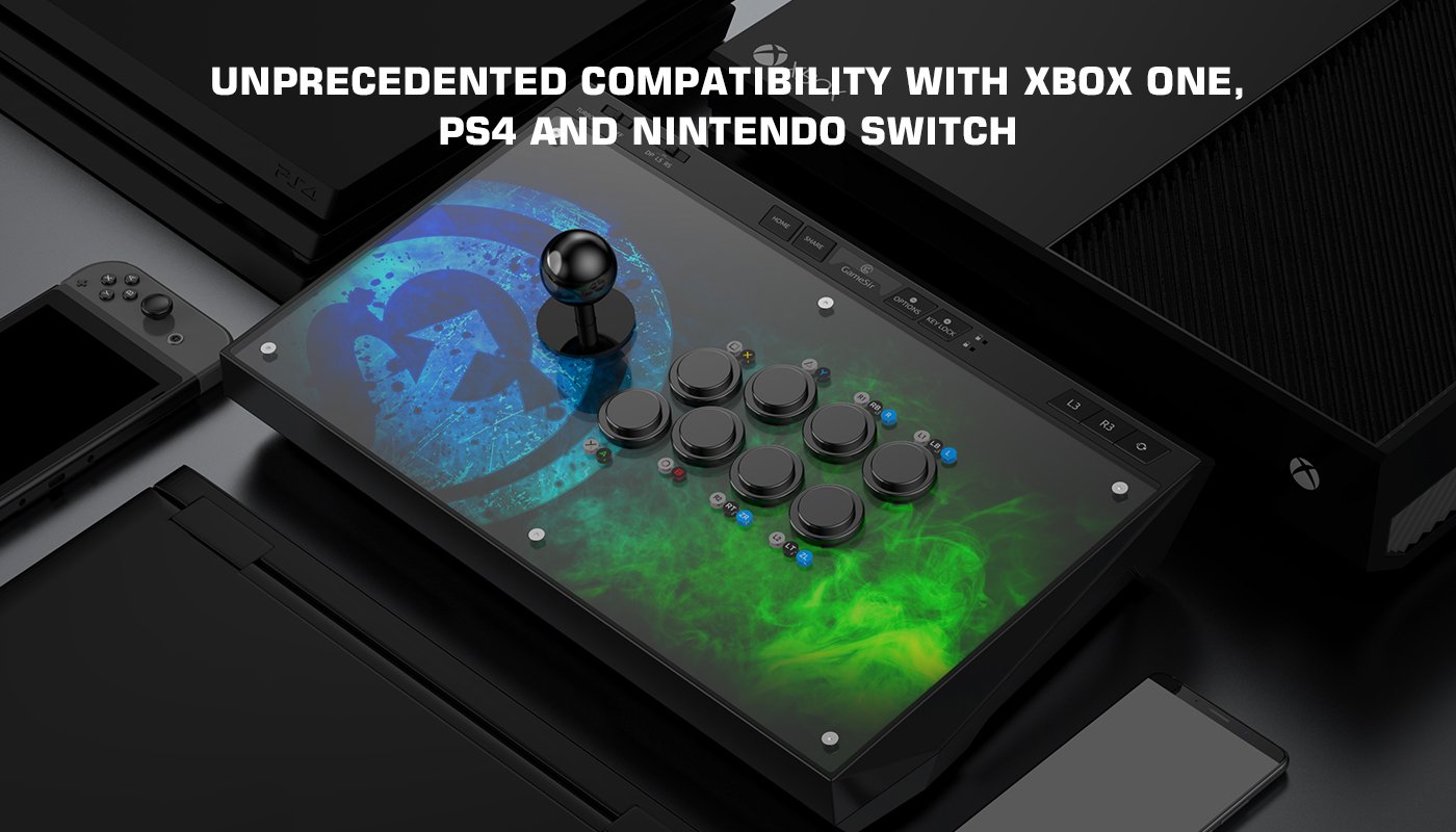 GameSir C2 Arcade Fightstick - Arcade Stick (Xbox One/PS4/Switch/PC) 