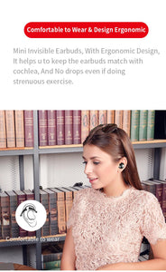 TWS V5.0 Bluetooth Earphone Wireless Headphone Super Long Standby 3D Stereo Charging Sports Headset