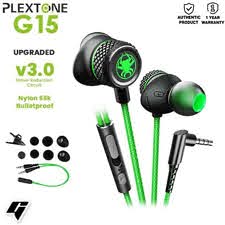 PLEXTONE G15 Earphone 3.5mm Magnetic Stereo Gaming Headphone with Mic for iPhone Computer PS4