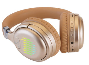PunnkFunnk PF061 Foldable Bluetooth Headphones with Beautiful Lights